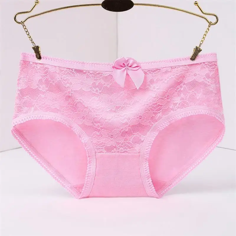 

5Pcs\lot New Underwear Women Sexy Panties Cotton Briefs Tanga Sexy Thong For Women Briefs Printing Calcinhas Cute Girl Lingerie