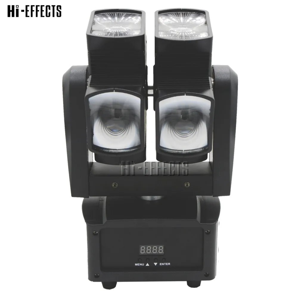 Сценический свет LED 8X10W RGBW 4в1 Hot Wheels DMX движущаяся головка бесконечный прокатный