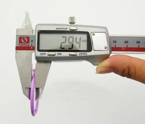 SICODA 45 мм 30 шт. Diy Окрашенные кольца-кольца для открывания железные поделки альбом открывающиеся кольца застежка книга крючок