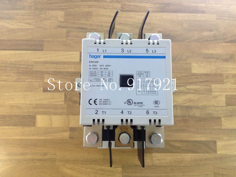 

[ZOB] Оригинальный EW300C 220VAC оригинальный контактор переменного тока Hagrid 300A