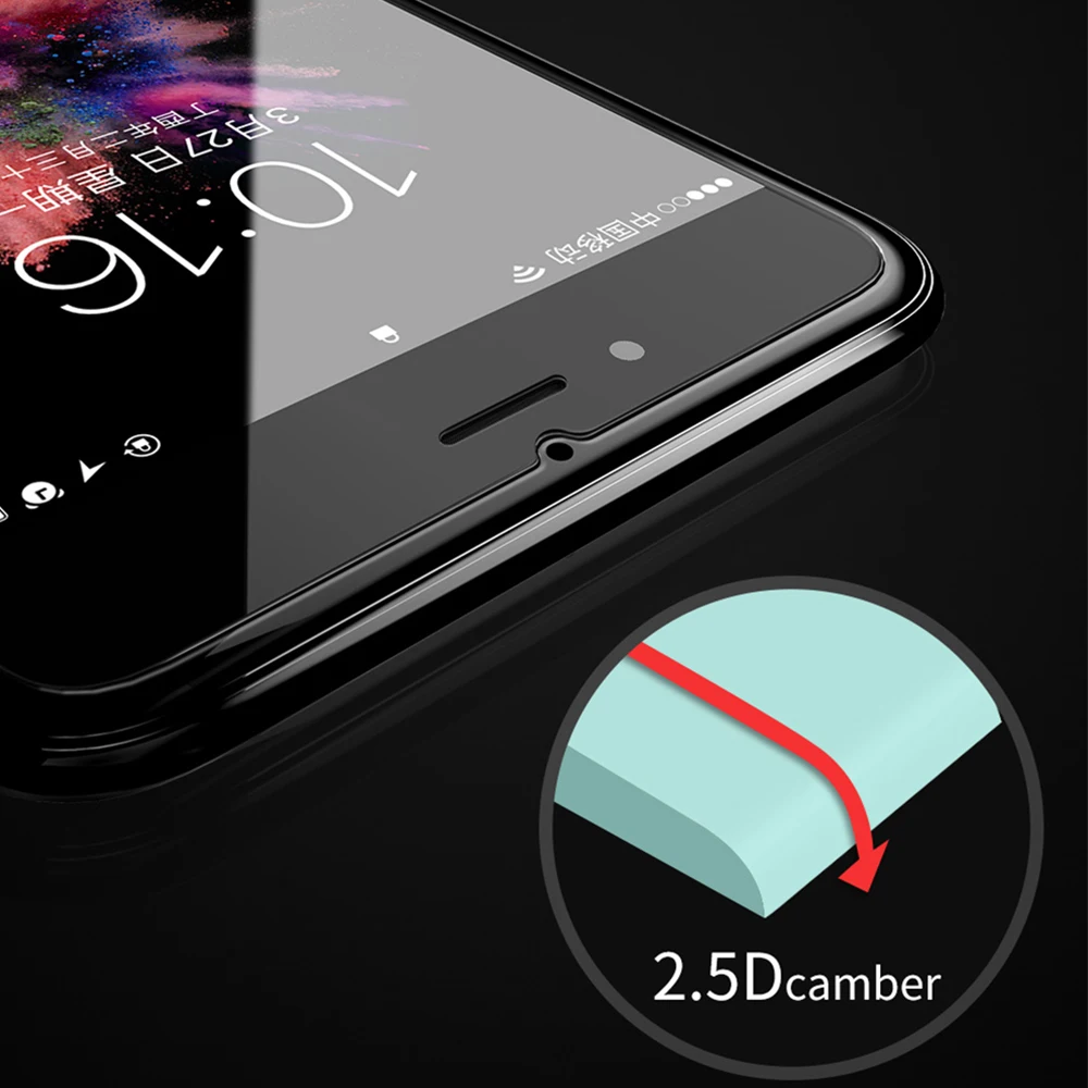 Закаленное стекло Mcdodo для iPhone 6 6s Plus полузащитная Пленка премиум класса защиты