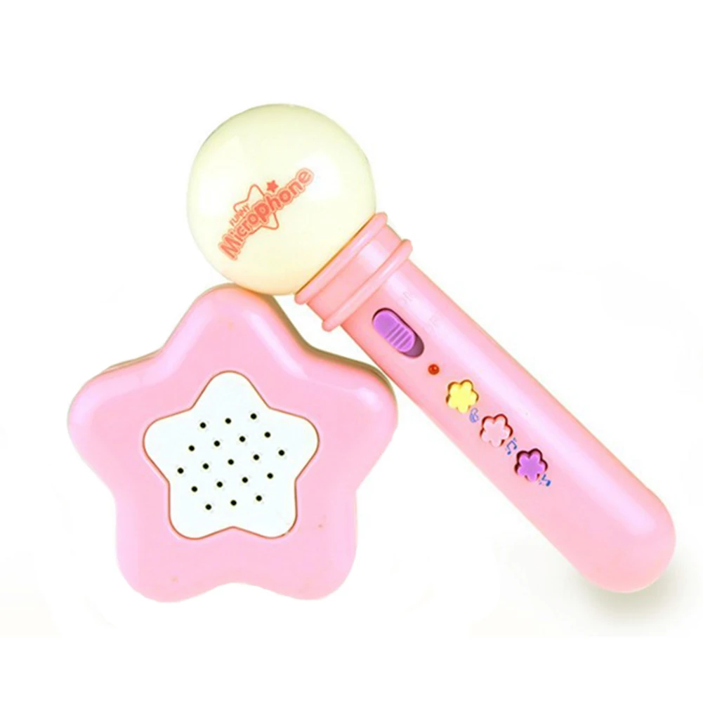Детские развивающие Музыкальные игрушки портативный караоке микрофон