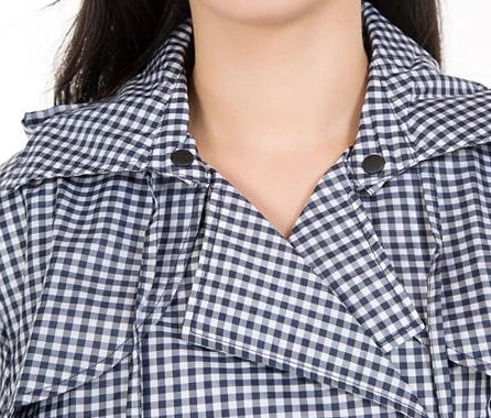 Женское водонепроницаемое пончо WPC длинные дождевики уличное дождевое пальто