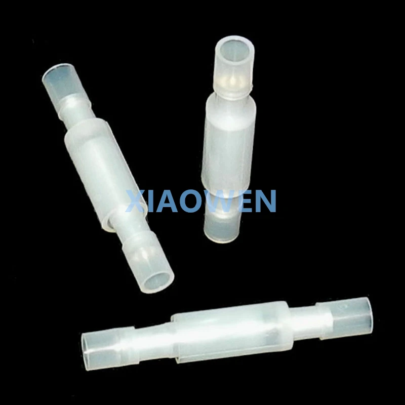 

Electrical wire connectors 50pcs White Bullet Type Female/Male Wire Splice Crimp Terminal Plug Connector For22-18# 0.5-0.75Wire