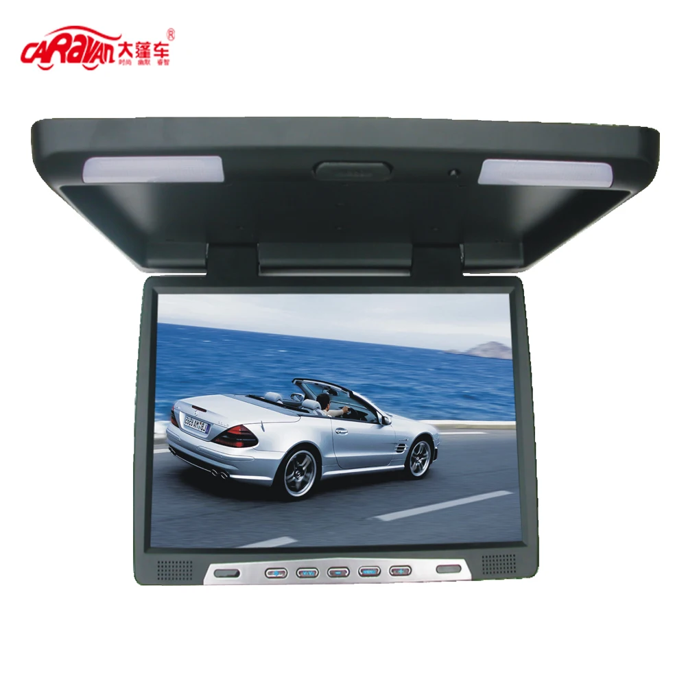 Караван 17 дюймов Super Slim Автобус hd LED Потолочный Мониторы Авто накладные 16:9 широкий