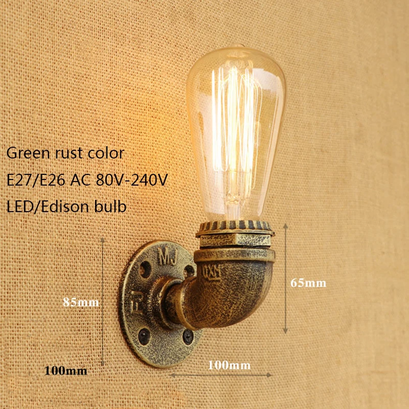 Винтажный Настенный светильник E27 в стиле лофт 110 В 240 В|sconce light|vintage sconce lightingvintage |