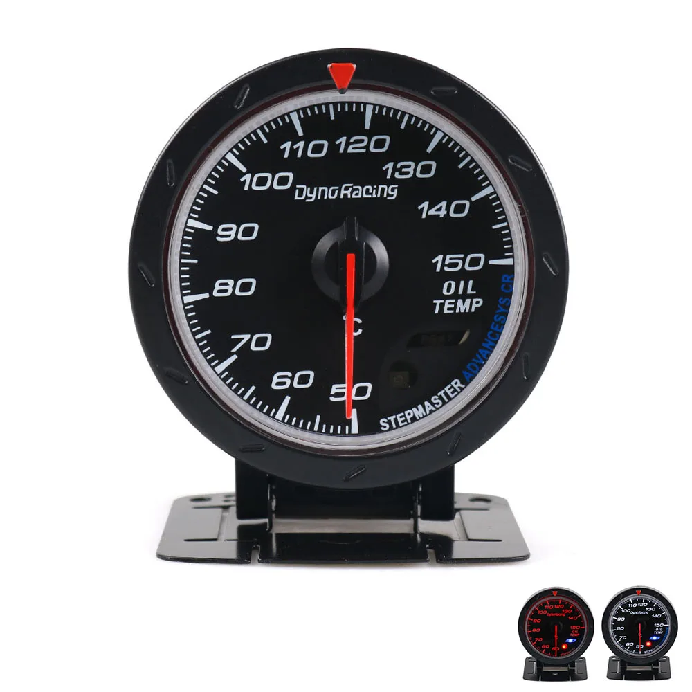 oil temp gauge Dynoracing turbo boost Калибр бар, температура воды, температура масла, давление масла, тахометр, вольт, датчик выхлопных газов - Цвет: oil temp gauge