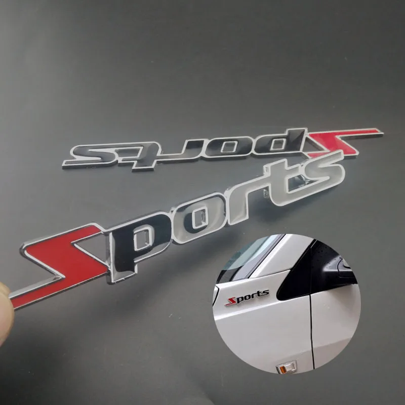 Спортивная 3D Автомобильная наклейка эмблема значок декоративные аксессуары для