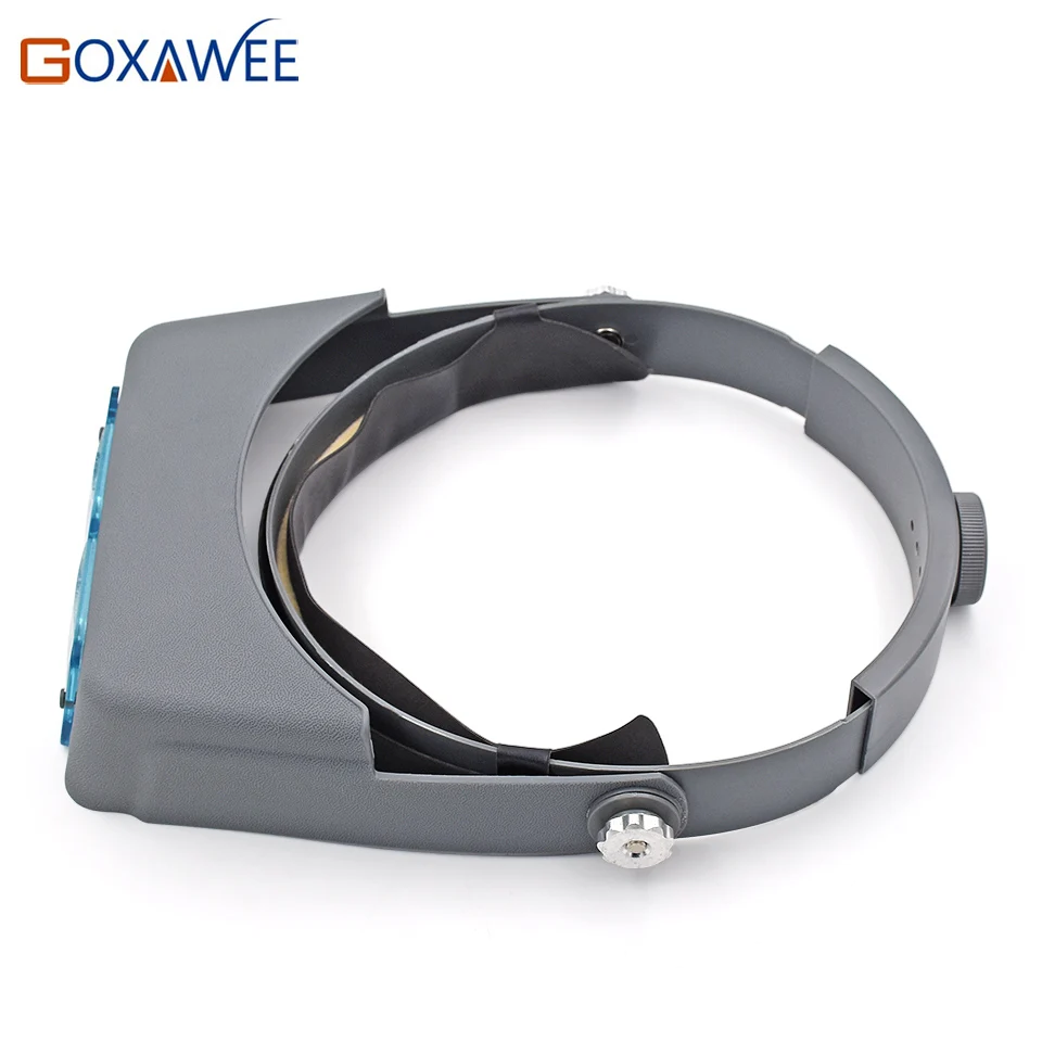 GOXAEEE Ювелирная Лупа 2.5X Eye ручки Луп Free Head strap Wear Magnifier watchmaker инструмент для ремонта