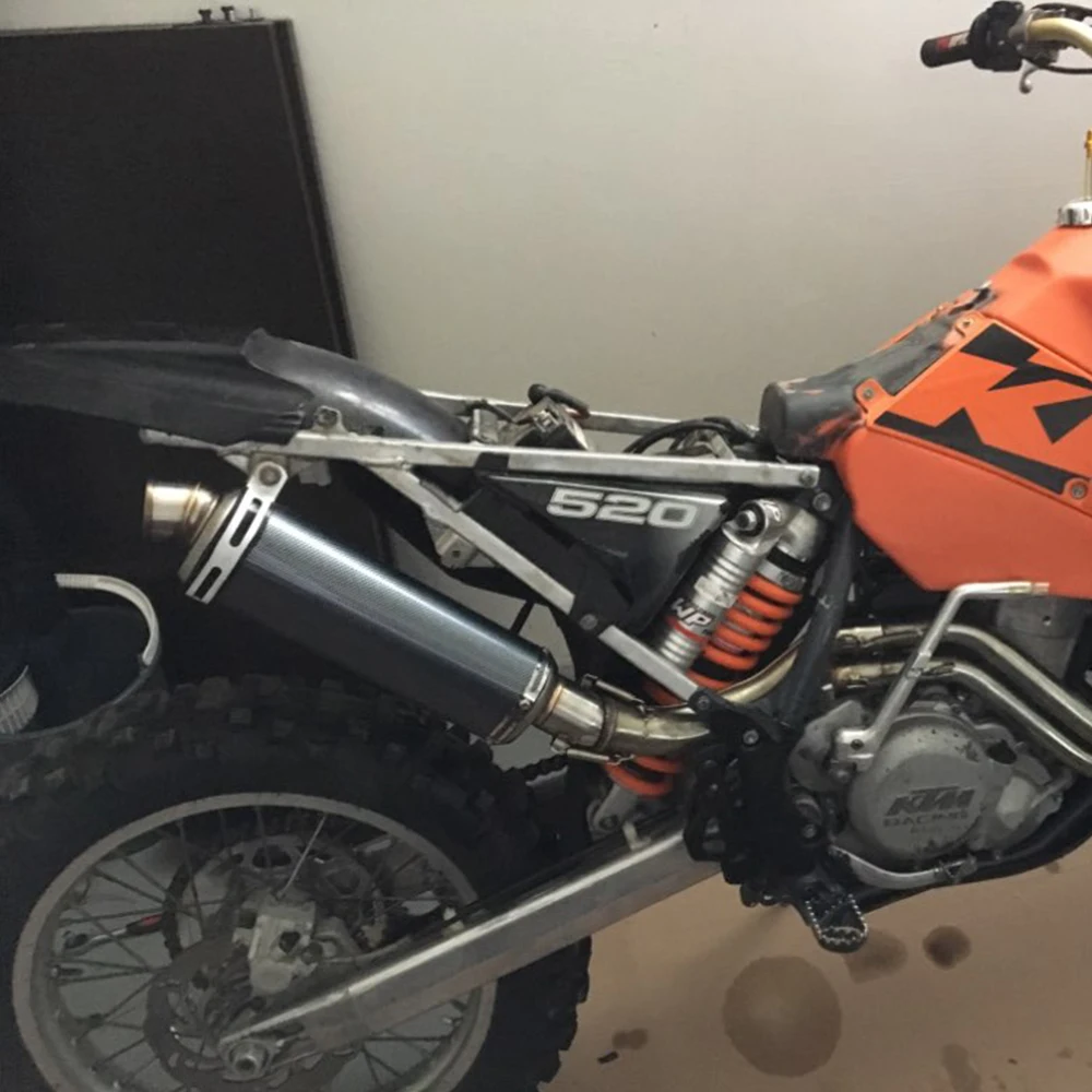 

ZS MOTOS 51mm Motorcycle Modified Exhaust Pipe Elbow Muffler silencieux moto escape silenciador modificada for GY6 YZR R6 CBR125