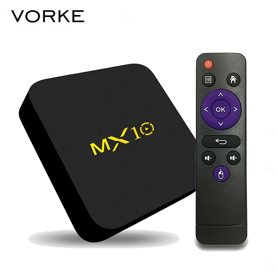 MX10 Android 7.1.2 RK3328 4 Гб DDR4 32 eMMC 4K HDR TV BOX 802.1.1 b/g/n WIFI LAN VP9 HDMI USB3.0|tv box|tv box boxtv tv |
