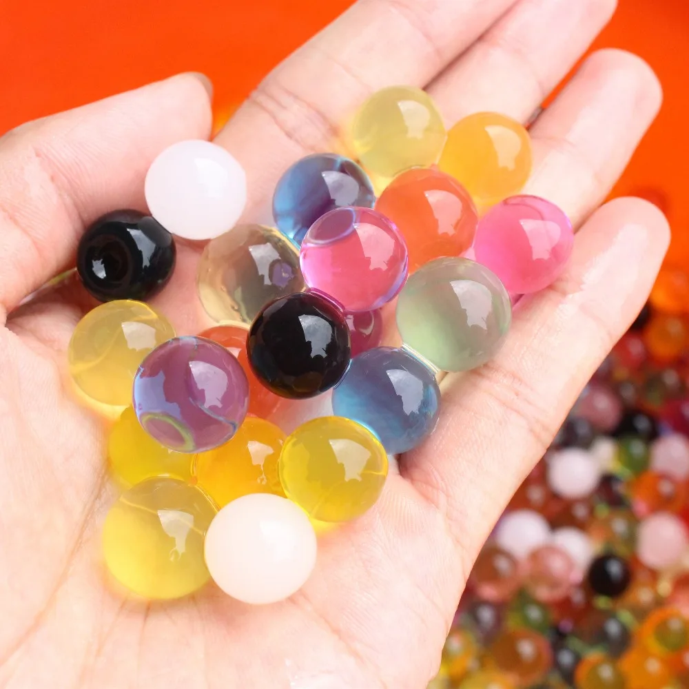 3000 частиц/партия водяные бусины в форме жемчуга хрустальные бусинки для почвы