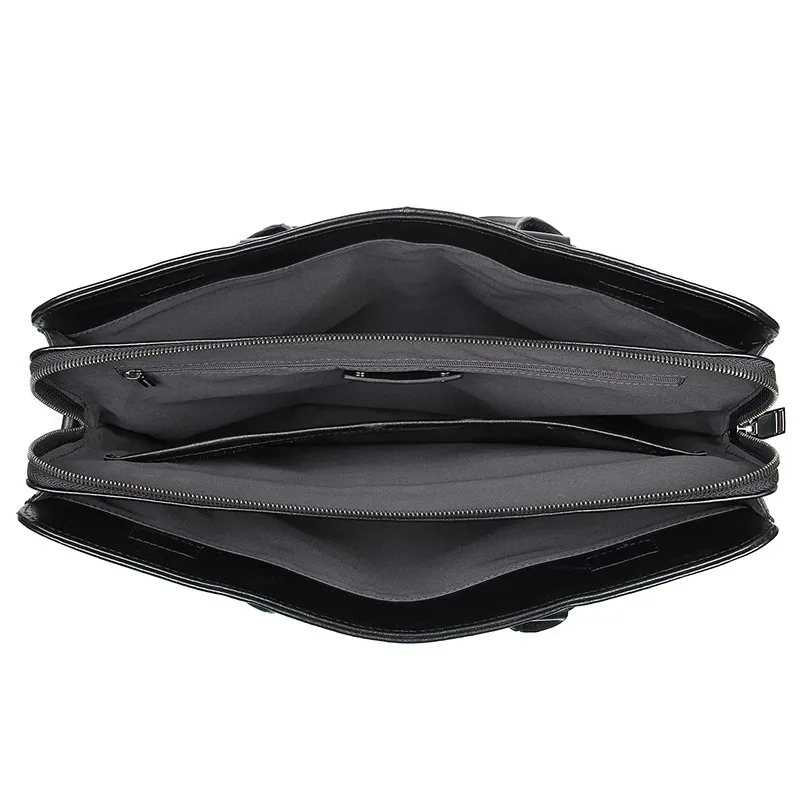 Сумка-мессенджер мужская из натуральной кожи для ноутбука 14 дюймов M7406 | Багаж и