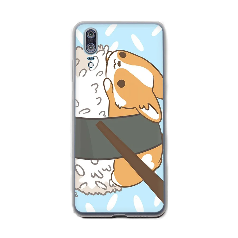 Мягкий чехол из ТПУ для Sushi Pug новинка чехлы Huawei P30 P8 P9 P10 P20 Lite Pro 2015 2016 2017 P Smart |