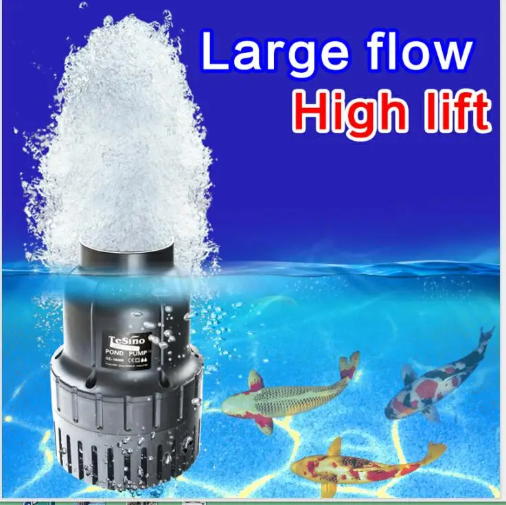 DZ series large flow fishpond pump Power-saving filter circulating wat pump for outdoor fish pond Fish pond submersible pump - Цвет: DZ-40000