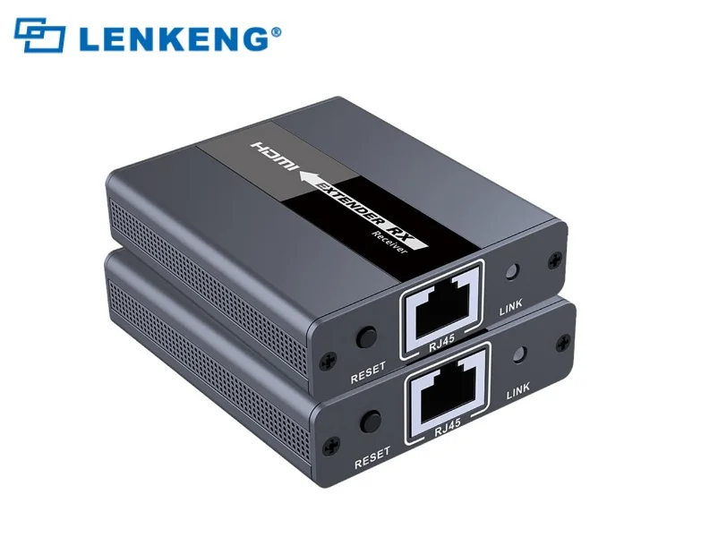 Новый HDMI удлинитель LKV371 в реальном времени с ИК контролем от cat6/7 кабеля до 120 м
