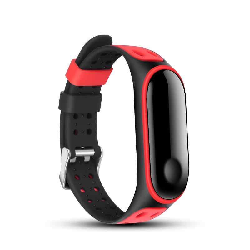 

For Xiaomi Mi Band 5 Sport Strap watch Silicone wrist strap For xiaomi mi band 6 bracelet Miband 5 4 Strap band 3 Smart Bracelet