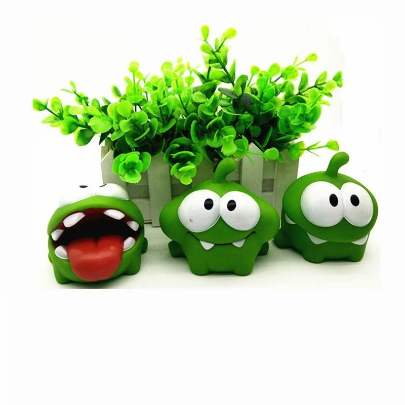 Случайный 1 шт. Режьте веревку OM NOM конфеты гуляющий монстр игрушка фигурка со