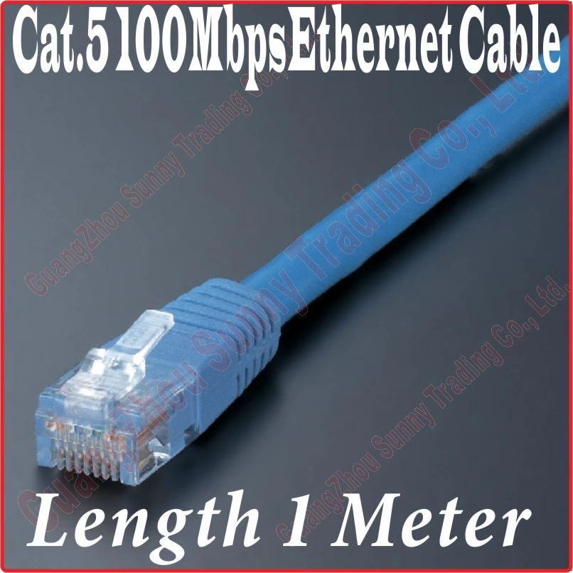 Лучшая цена новый четырехъядерный сетевой кабель CATE5 3 фута 1 м RJ45 Ethernet CAT5 CAT 5