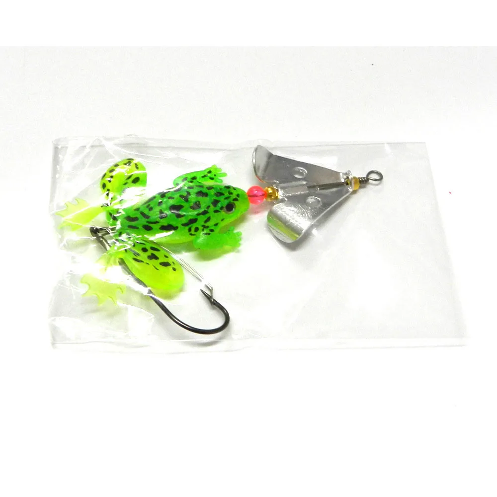 1 шт./Лот рыболовная приманка в виде лягушки 6 2 г|frog fishing lure|fishing luresoft baits |