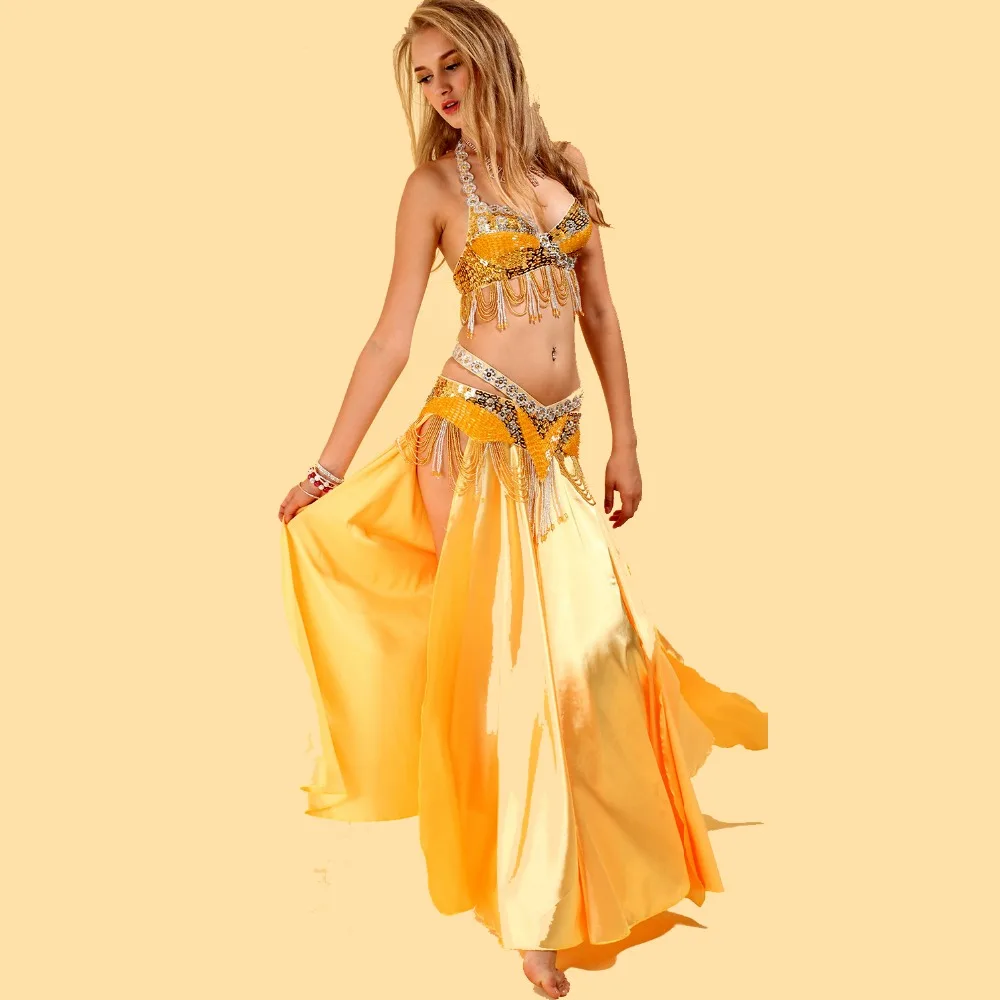 2018 Новое поступление костюм костюмы для танца живота комплект из 2 предметов (