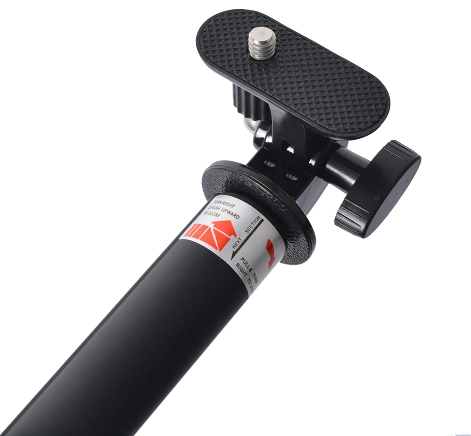 Селфи палка ручной раздвижной монопод штатив + держатель для телефона адаптер Gopro