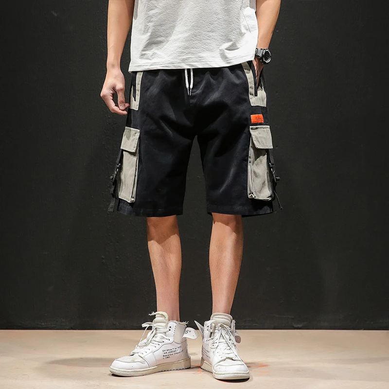 Modis мужские шорты Карго летние хлопковые повседневные до колена Короткие штаны