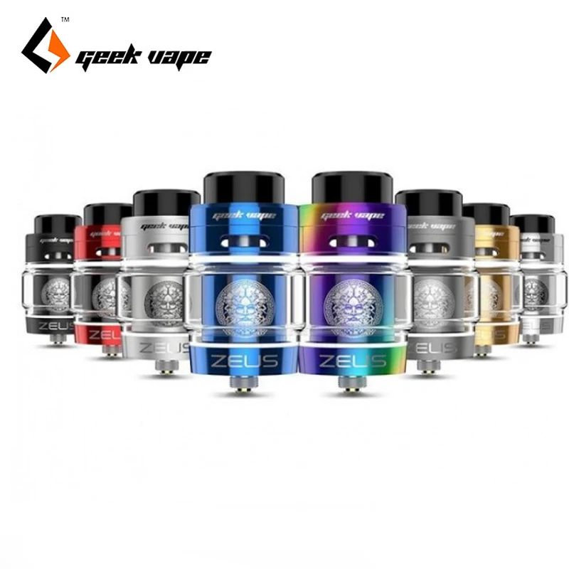 2 шт./лот атомайзер Geekvape Zeus Dual RTA для электронных сигарет емкость 5 мл система