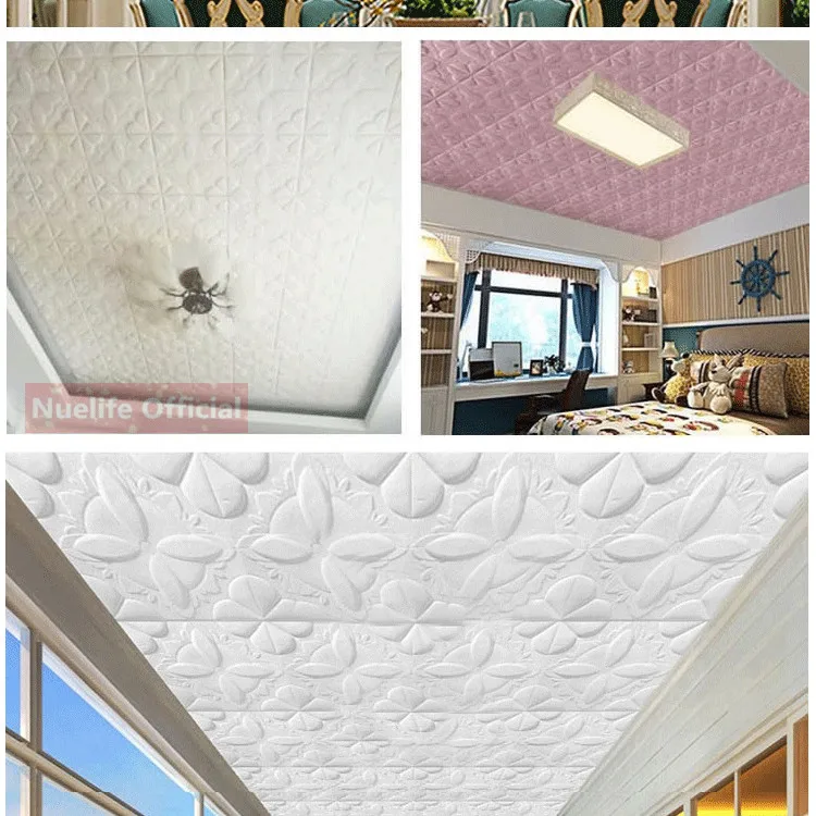 12 шт. DIY настенная панель самоклеящаяся 3D Настенная Наклейка Декор для гостиной спальни водонепроницаемое покрытие для стен 3D обои для детской комнаты