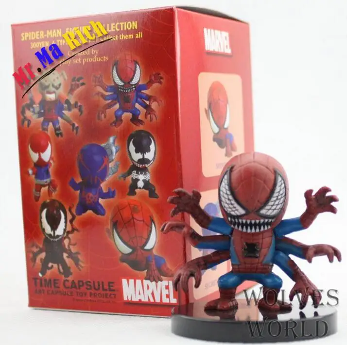 7pcs/set Spiderman Venom Action Figures Pvc Brinquedos Collection Toys For Christmas Gift | Игрушки и хобби
