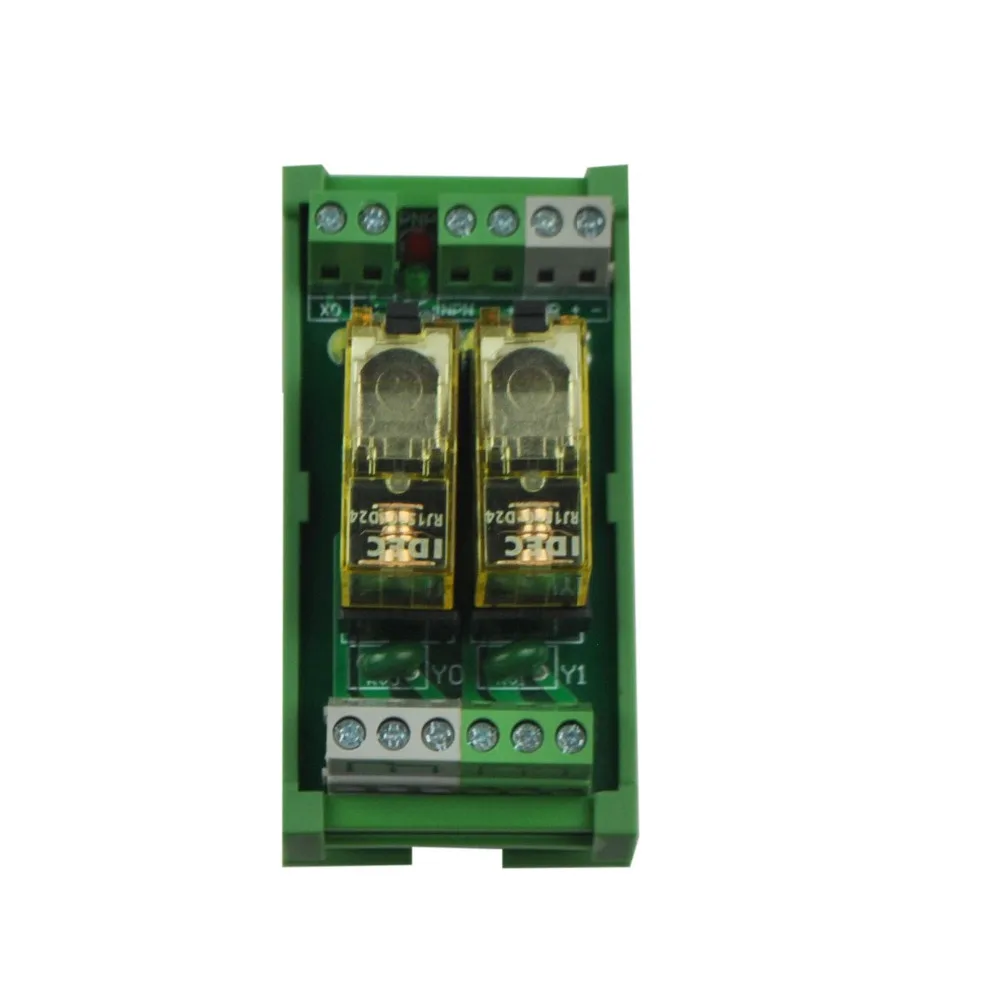 2 канальный 1 SPDT модуль релейного интерфейса с креплением на DIN рейку IDEC RJ1S|interface