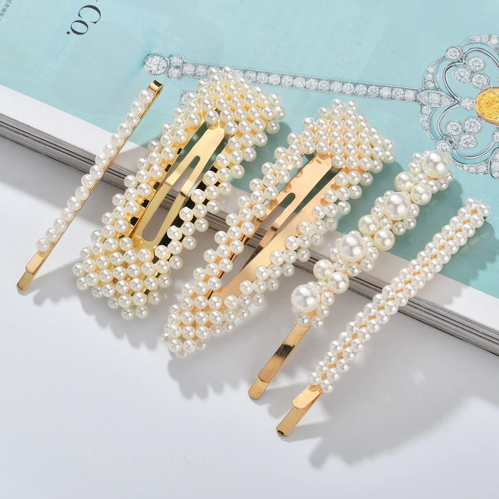 1 шт. заколка для волос с искусственным жемчугом|Украшения волос| |