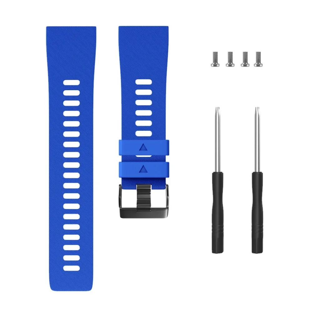 Браслет ремешок для Garmin Forerunner 35 спортивный силиконовый сменный Смарт-часы модные носимые аксессуары