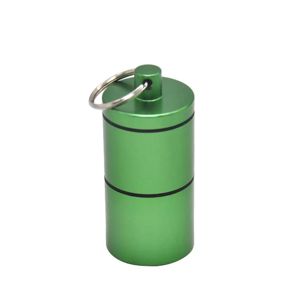 Зеленый HORNET Stash Jar-герметичный, устойчивый к запаху алюминиевый контейнер для специй с 2 слоями, чехол для табака "вы можете собрать его самостоятельно" - Цвет: Зеленый