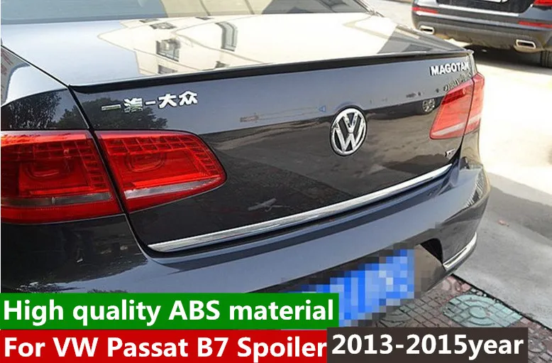Спойлер для Passat B7 спойлер из АБС-материала Magotan заднего крыла автомобиля