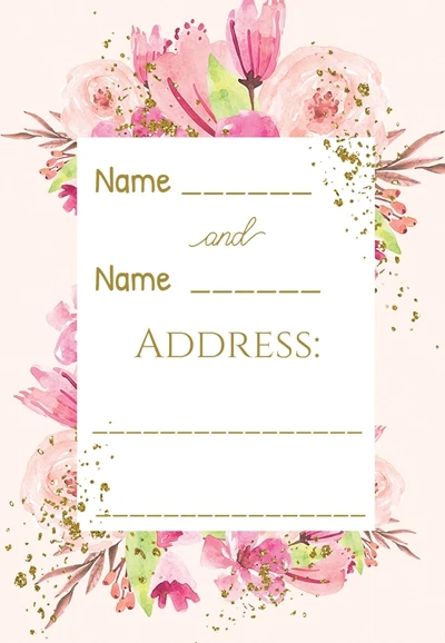 6pcs Card Причудливый букет цветов 20 шт. вечерние салфетки розы этикетка бутылки наклейка коробка свадебных приглашений сумка предметы для украшения дня рождения - Цвет: 6pcs Card