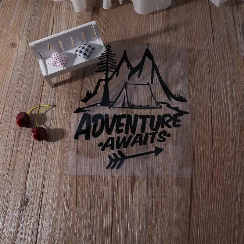 20 см * 18 Виниловая наклейка для автомобиля ADVENTURE ways A Camping Greatested Красивая легко