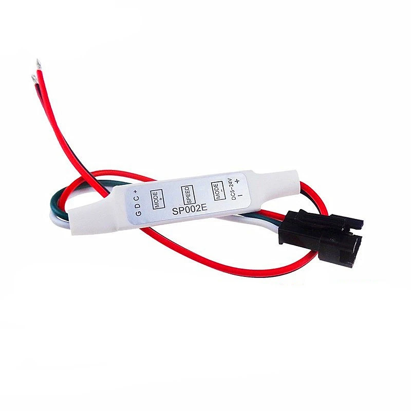 Мини контроллер RGB DC5 24V SP002E с 3 кнопками микроконтроллер для Dream полноцветная
