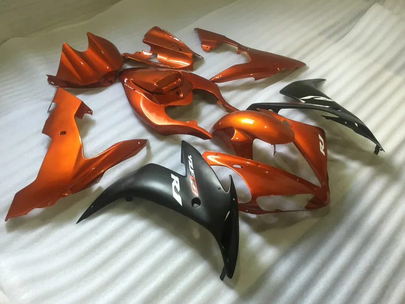 Комплект обтекателей для мотоцикла YZFR1 04 05 06 YZF R1 2004 2005 2006 yzfr1 YZF1000Orange матовый