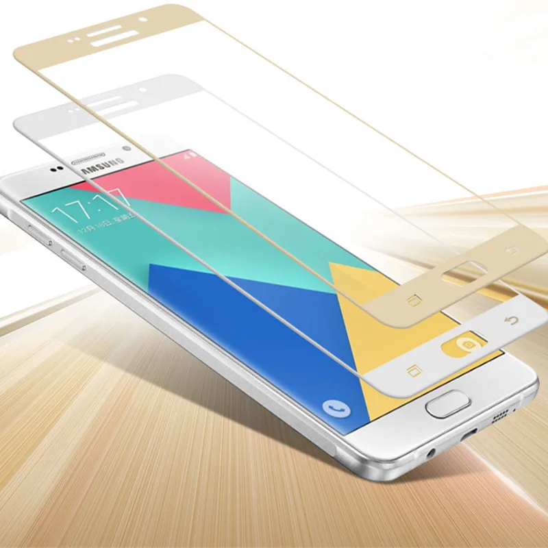 3D полноэкранная цветная защитная пленка из закаленного стекла для Samsung Galaxy S7 S6 J5