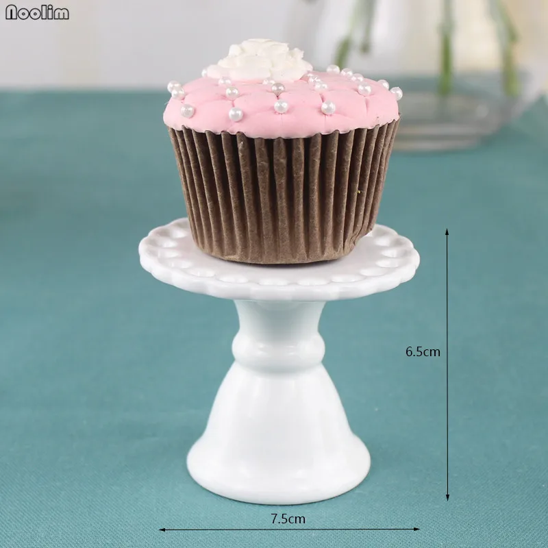 Dia 7.5 x H 6.5cm Подставка для торта, инструменты для свадебного торта, подставка для десерта, подставка для торта, аксессуары для торта, вечерние формы для выпечки, декор для стола на свадьбу, день рождения - Цвет: Dia 7.5 x H 6.5cm