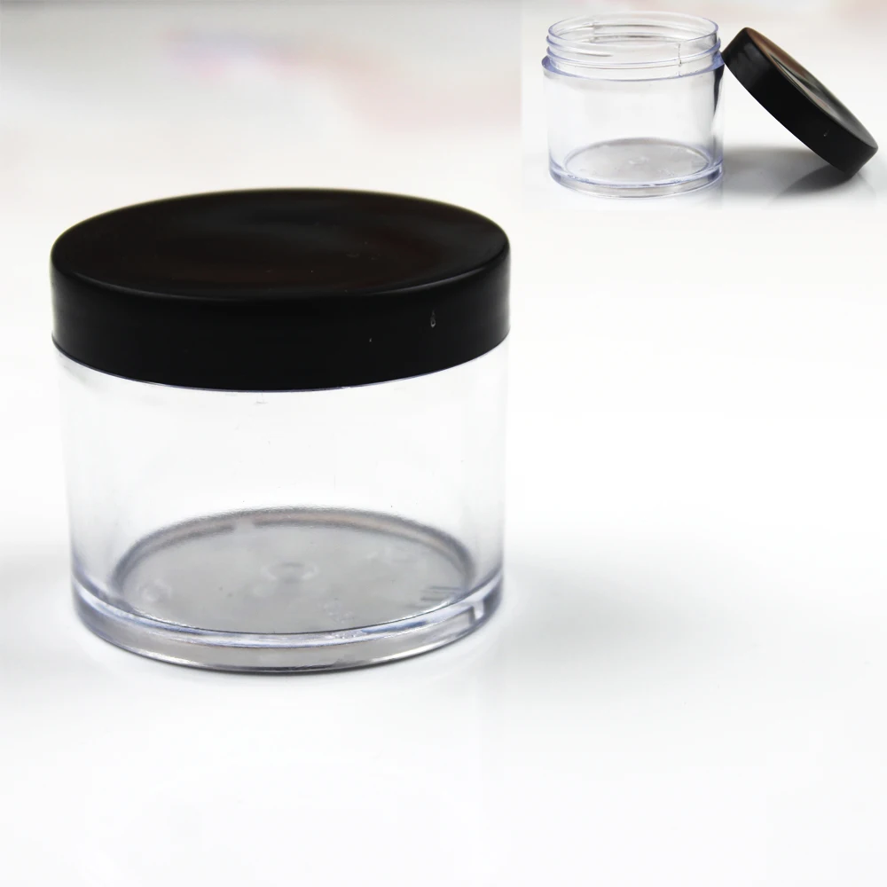 

Empty Cosmetic Containers 60gram Bottle Contenitori Cosmetici Jar Envases Plastico Garrafa Acrilico Makeup Storage Jars With Lid