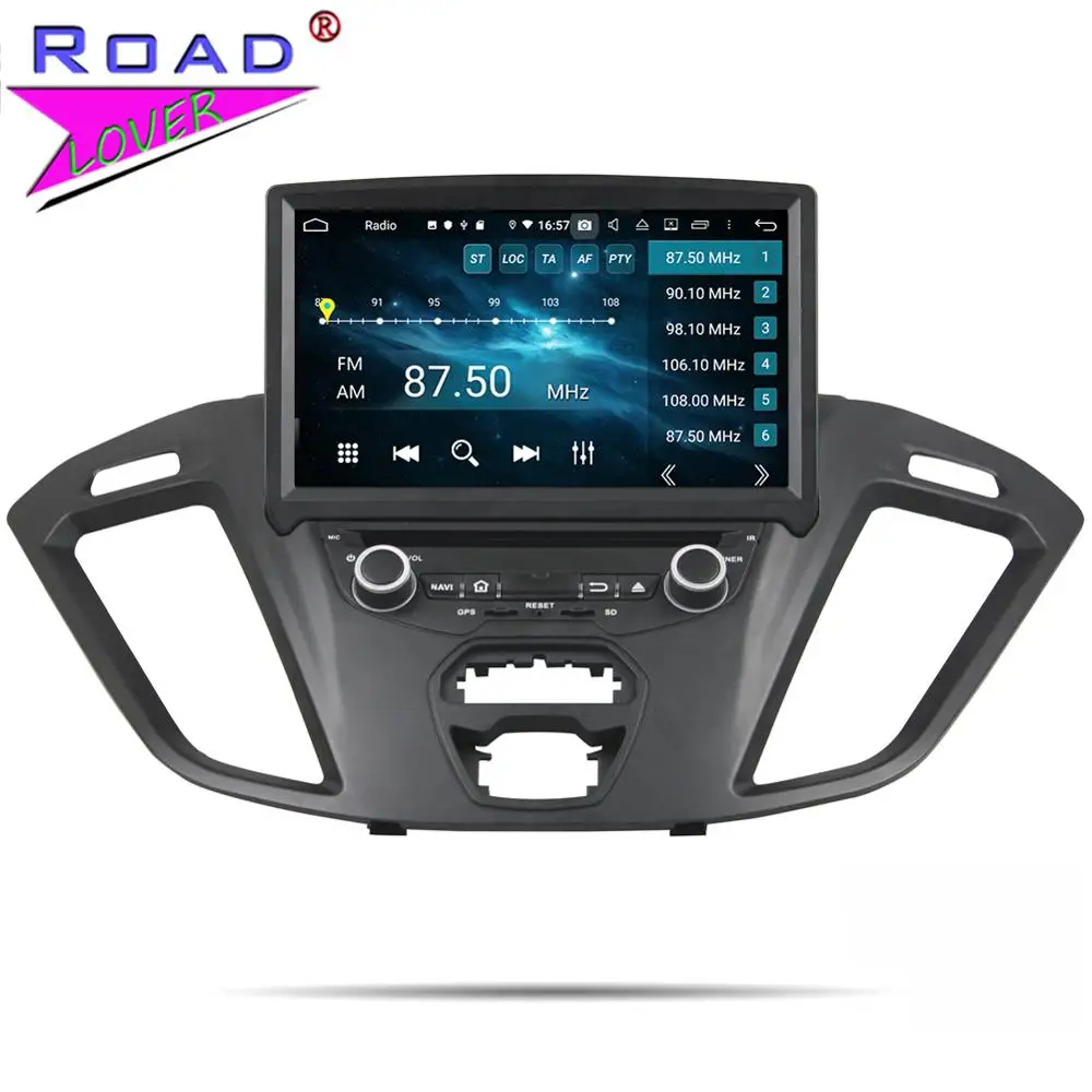 Автомобильный DVD плеер Roadlover Android 9 0 для Ford Transit 2016 стерео GPS навигация Авторадио 2 Din