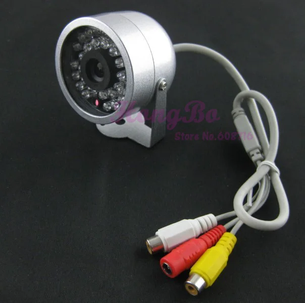 HOT Wholesale - With Audio 30 LED Outdoor Color Waterproof CCTV Camera Free shipping!!! | Безопасность и защита