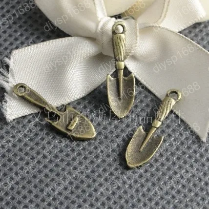 100 шт./лот ювелирные изделия из сплава цинка Античная бронза с покрытием Подвеска