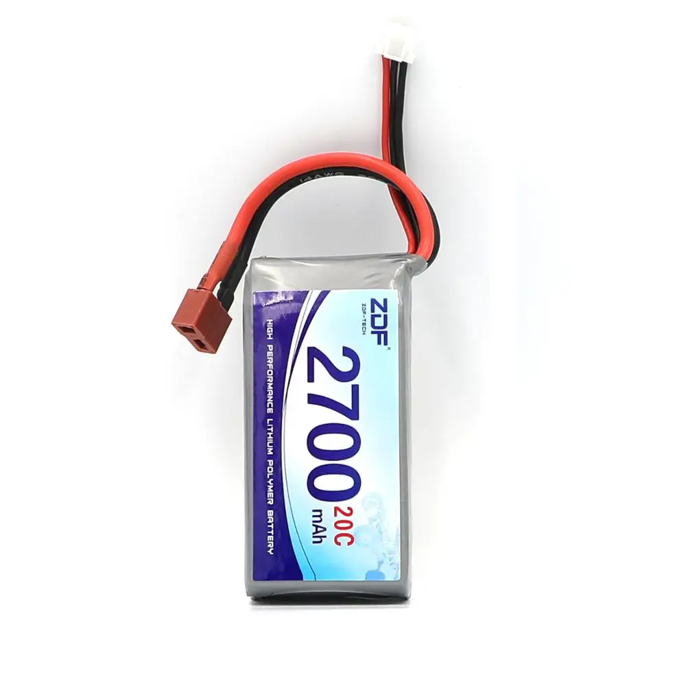 Аккумулятор Lipo 2S 7 4 В 2700 мАч 20C Max 40C для Wltoys 12428 12423 1:12 запасные части
