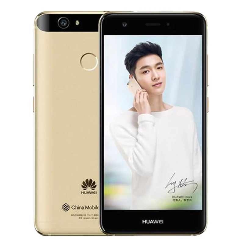 Оригинальный Huawei Nova LTE мобильный телефон 3 г оперативной памяти 32 ROM Octa Core 5.0 дюймов
