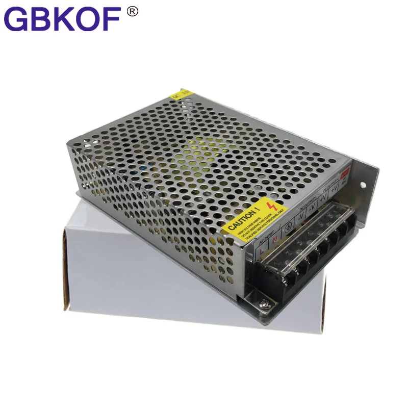 Бесплатная доставка AC110V 220V DC 12V 24V 15A 180W Трансформатор переключатель питания