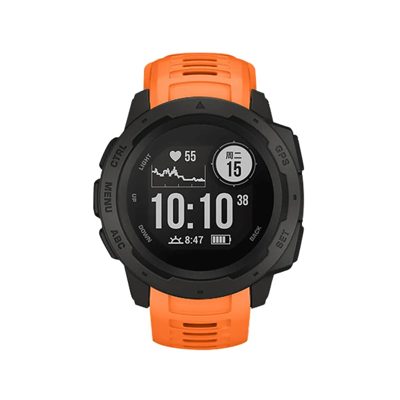 Centechia Высокое качество 22 мм ремешок Смарт часы спортивные силиконовый для Garmin