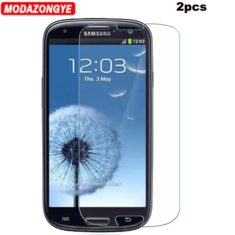 2 шт. закаленное стекло для Samsung Galaxy S3 Neo i9300 i9301 Duos i9300i|screen protector|tempered glass for samsungglass